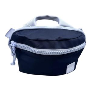 Lululemon Нейлоновая поясная сумка через плечо с переработанным полиэстером унисекс морской синий и синий, Marine Blue & Blue