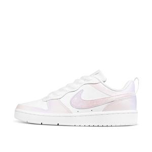 Nike Низкие детские кроссовки для скейтбординга Court Borough, фиолетовые, белые, подростковые