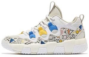 Баскетбольные кроссовки Basketball Shoes Women's Mid-Top White Qiaodan