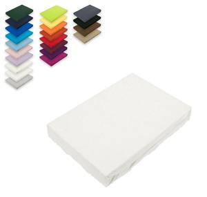 Простыня из микрофибры с эластичным краем 90–100 x 200 см + 28 см белая Südseetraum