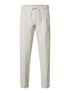 Обычные плиссированные брюки SELECTED SLH196-Leroy, Greige