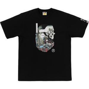 Футболка Unisex UKIYO E Collaboration FW25 A BATHING APE, черный