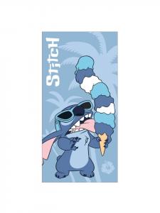 Lilo & Stitch Банное полотенце, пляжное полотенце Lilo & Stitch, 70x140 см, из микрофибры, синего цвета