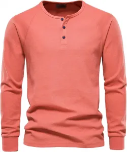 Мужская футболка-поло с длинным рукавом и ребристой вязкой