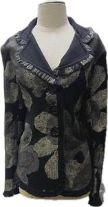 Цветочный жакет 7223Oliv An Ren