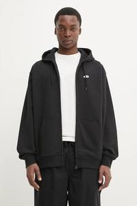 Хлопковая толстовка Vans, черный