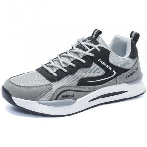 Низкие повседневные туфли для мужчин King Jinmai, Light Gray Black