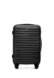 Чемодан среднего размера из abs-пластика на колесах. Wittchen, Black