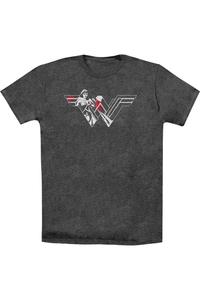 Футболка/футболка для взрослых с логотипом Batman V Superman Wonder Woman Splatter Gildan, цвет charcoal