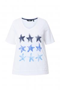 Ulla Popken Футболка в белом цвете