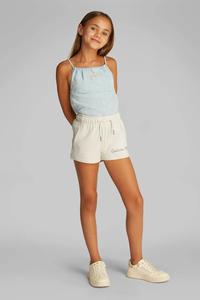 Детские шорты Calvin Klein Jeans, бежевый
