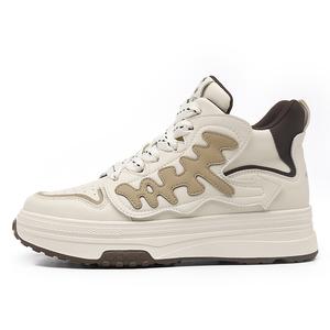 Женские кроссовки средней высоты Bull charm, Beige Brown (Unlined Shoes)