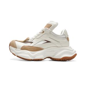 SGIRL TWTW Женские кроссовки Low Top Chunky бело-абрикосовые, цвет White Apricot