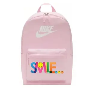 Nike Тканевый рюкзак женский с принтом Ghost Face/Флора, SMILE