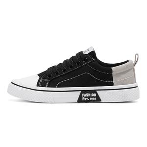 BOLE Мужские лоу-топ скейтборд кроссовки черные, цвет Black