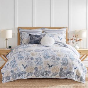 Комплект одеял Levtex Home Serena Sea или Shams, синий