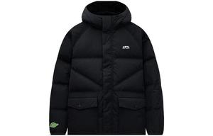 Life Collection Пуховик унисекс черный Anta, черный