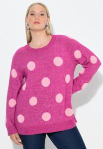 Джемпер Ulla Popken Jumper, Summer Berry/Berry