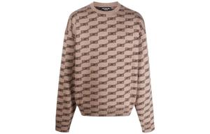 Свитер унисекс Balenciaga, коричневый