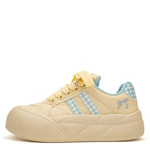 Водонепроницаемые и износостойкие женские лоу-топы для скейтбординга Far waves, желтый