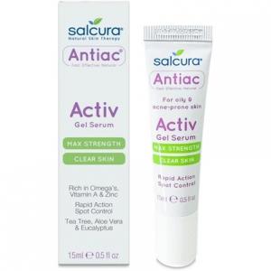 Natural Skin Therapy Antiac Activ Gel Serum Увлажняющий крем-сыворотка 15 мл, Salcura