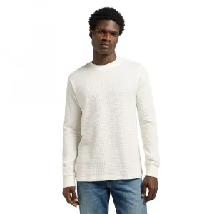 Лонгслив Lee Waffle, бежевый