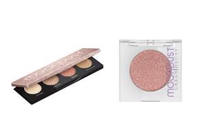 Палетка теней для век UD Cowherd And Weaver Girl с блестками стразами, легко растушевывается, 4г+1,8г URBAN DECAY