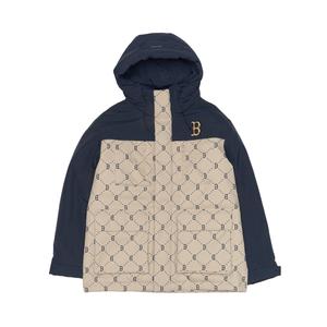 MLB Пуховик Monogram Collection Boston Red Sox 25FW унисекс, Standard Sand