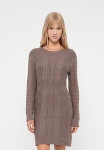Платье Pieces PCRORY CABEL DRESS, Morel/Brown