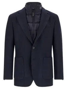 Пиджак с накладными карманами Boggi Milano, синий