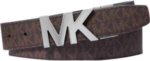 Michael Kors мужской реверсивный ремень 34 мм с пряжкой Mk, Brown/Black