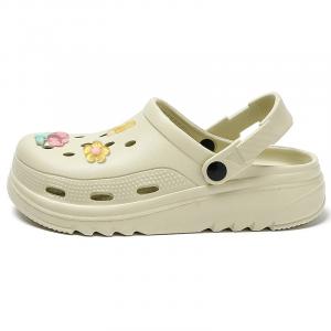 Клоги унисекс Cat power, Sand (Jelly Small Flower)