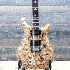Электрогитара PRS SE Custom 24 из редкой ясеневой древесины, лимитированная серия, натуральная, с сумкой #G113036