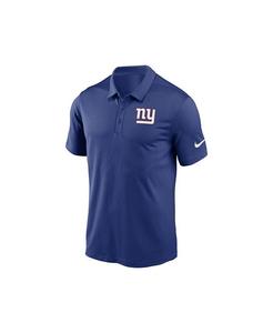 Мужская франчайзинговая рубашка-поло с логотипом команды New York Giants Team Nike, синий