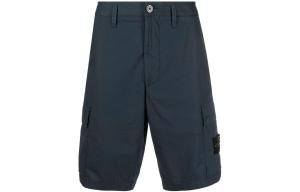 Шорты-карго мужские темно-синие Stone Island, синий