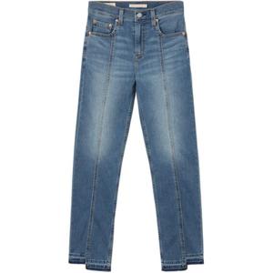 Levis Джинсы женские среднего синего цвета