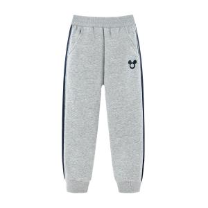 Вязаные спортивные штаны light heather gray для детей Disney, серый