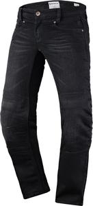 Женские мотоциклетные джинсы Scott denim stretch, Black