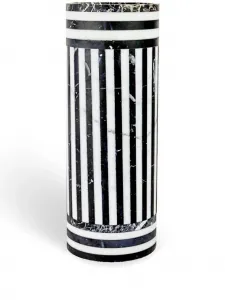 Мраморна¤ ваза bloom 2, 40х15 см, Editions Milano, черный