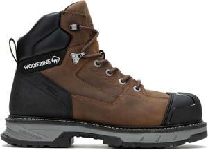 Мужские водонепроницаемые ботинки Wolverine Reforce с композитным носком, коричневый