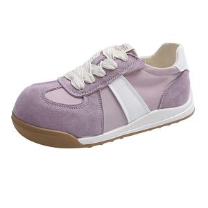 KLAOSD Женские повседневные противоскользящие износостойкие низкие кеды фиолетовые, цвет Purple