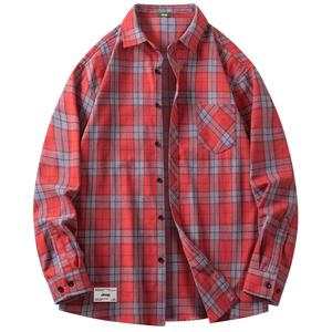 Рубашка унисекс Jeep, красный