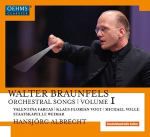 Диск CD Orchestral Songs Volume I - Walter Braunfels