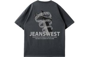 Футболка унисекс JEANSWEST, серый