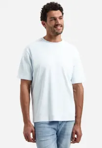 Базовая футболка из трикотажа с круглым вырезом. No Excess, Sky