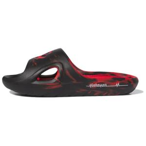 Слайды Adicane Core Black Team Collegiate Red Bright Red Adidas, черно-красные