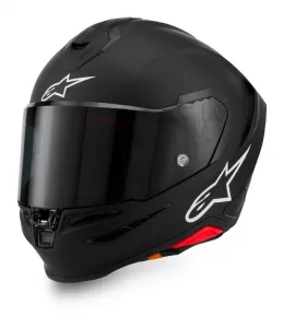 Шлем S-R7 Alpinestars, матовый черный