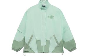 Badfive Тренчкот женский Water Waves зеленый Lining