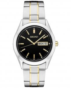 Мужские двухцветные часы-браслет из нержавеющей стали Essential 40 мм Seiko