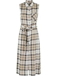 Платье-рубашка в клетку Barbour, нейтральный